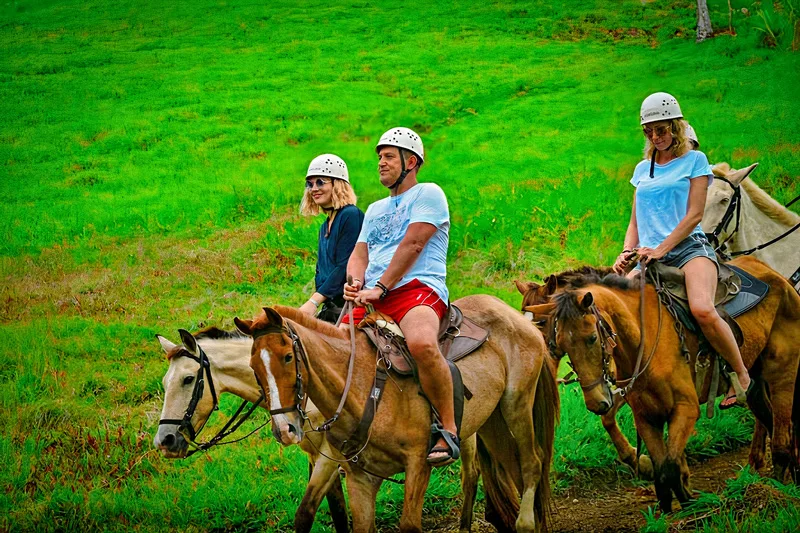 Tropical Jungle Thrills Trio: Zipline, Buggies & Horseback Riding
